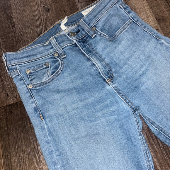 rag & bone high rise ankle skinny jeans - Picture 4 of 5